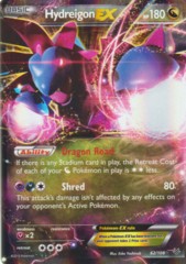 Hydreigon-EX - 62/108 - Holo Rare EX